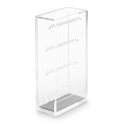 Rangements En Acrylique^Muji Boîte pour boucles d'oreilles et colliers en acrylique L6.7X P13X H25cm