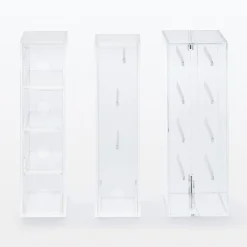 Rangements En Acrylique^Muji Boîte pour boucles d'oreilles et colliers en acrylique L6.7X P13X H25cm