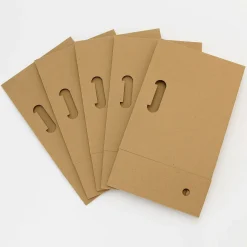 Boîtes Et Rangement De Bureau^Muji Boîtes archives A4 en kraft (Lot de 5)