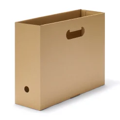 Boîtes Et Rangement De Bureau^Muji Boîtes archives A4 en kraft (Lot de 5)