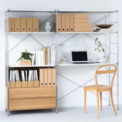 Boîtes Et Rangement De Bureau^Muji Boîtes archives A4 en kraft (Lot de 5)