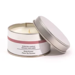 Bougies^Muji Bougie Métal  ‐ Fleur de sureau