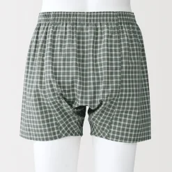 Sous‐Vêtements^Muji Boxer à ouverture frontale en mélange de Lyocell pour homme