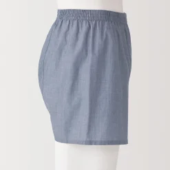 Sous‐Vêtements^Muji Boxer à ouverture frontale en mélange de Lyocell pour homme