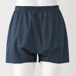 Sous‐Vêtements^Muji Boxer à ouverture frontale en mélange de Lyocell pour homme