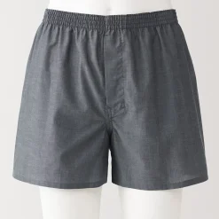 Sous‐Vêtements^Muji Boxer à ouverture frontale en mélange de Lyocell pour homme