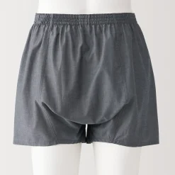 Sous‐Vêtements^Muji Boxer à ouverture frontale en mélange de Lyocell pour homme