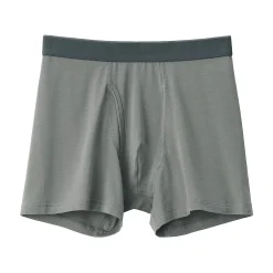 Sous‐Vêtements^Muji Boxer avec ouverture frontale en lyocell pour homme.