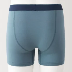 Sous‐Vêtements^Muji Boxer avec ouverture frontale en lyocell pour homme.