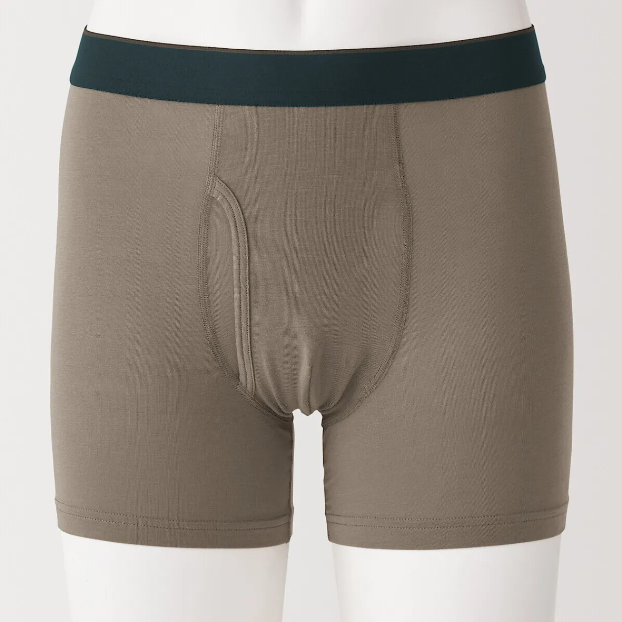 Sous‐Vêtements^Muji Boxer avec ouverture frontale en lyocell pour homme