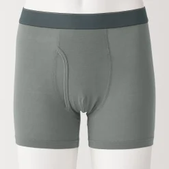 Sous‐Vêtements^Muji Boxer avec ouverture frontale en lyocell pour homme