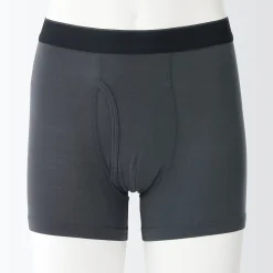 Sous‐Vêtements^Muji Boxer avec ouverture frontale en lyocell pour homme