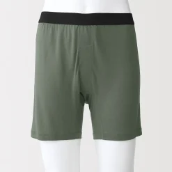 Sous‐Vêtements^Muji Boxer tricoté lisse en lyocell pour homme