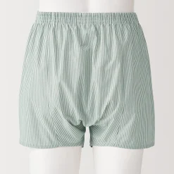 Sous‐Vêtements^Muji Boxers à ouverture frontale en pur coton pour homme
