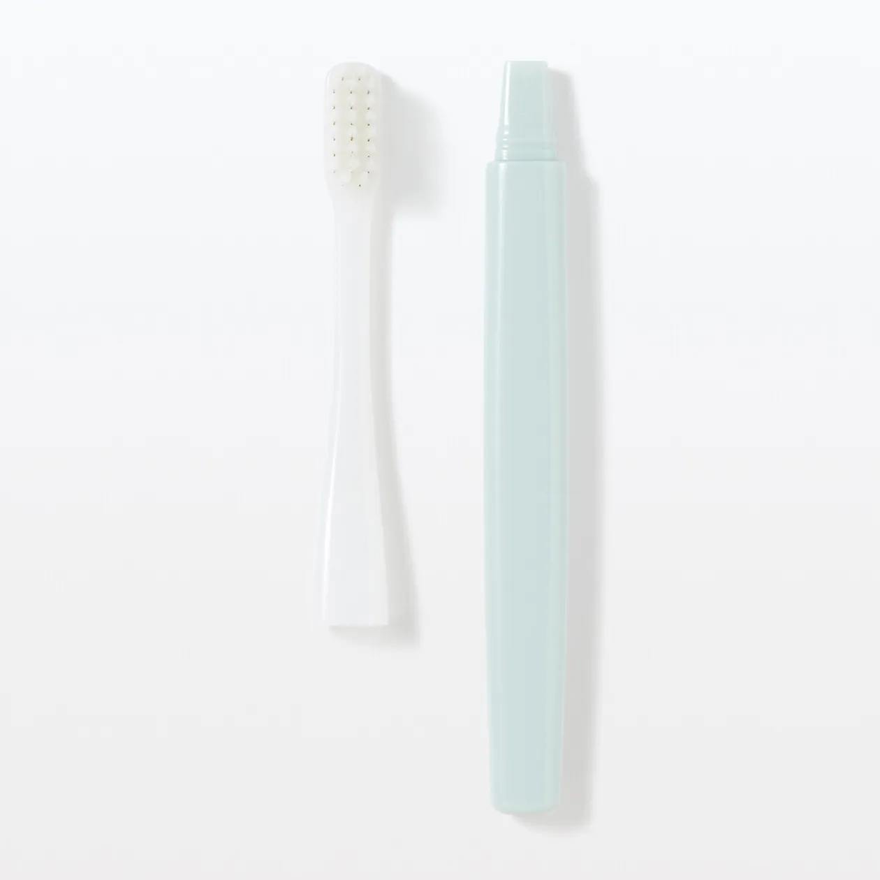 Soin Bucco‐Dentaires|Accessoires De Voyage^Muji Brosse à dents avec tête interchangeable ‐ Poils souples