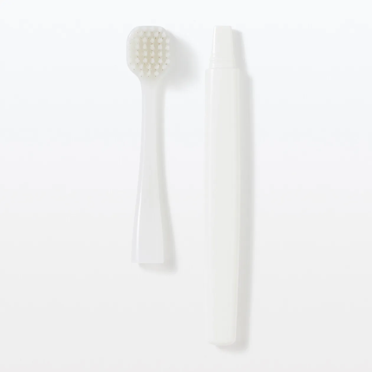 Soin Bucco‐Dentaires|Accessoires De Voyage^Muji Brosse à dents avec tête interchangeable ‐ Large, poils souples