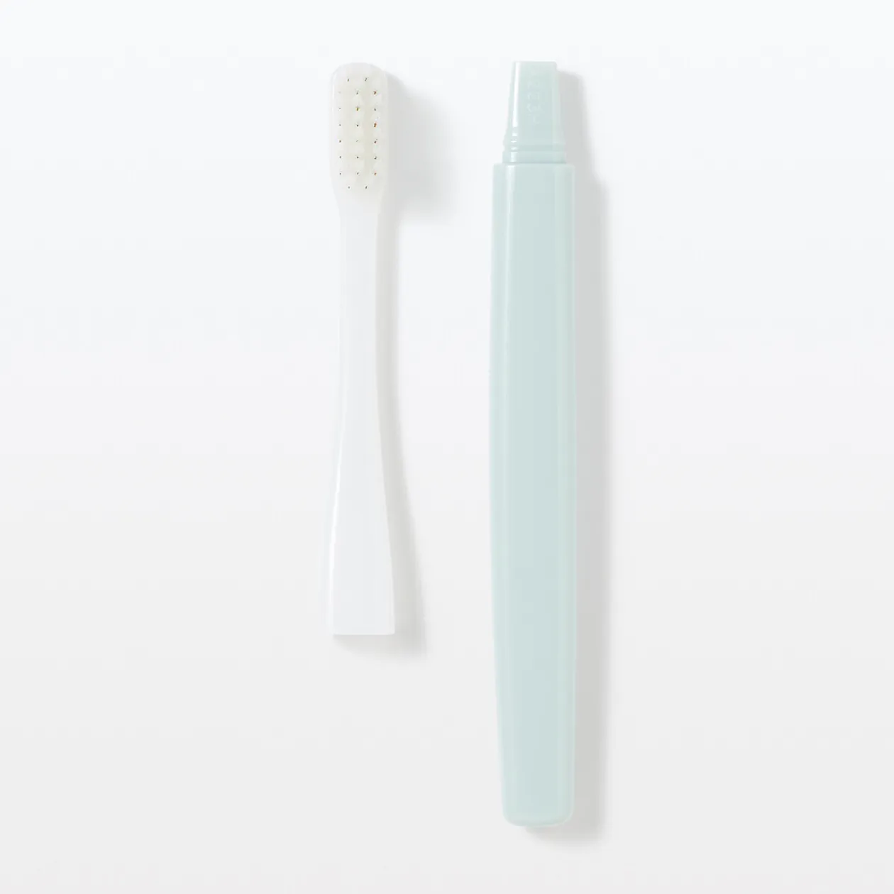 Soin Bucco‐Dentaires|Accessoires De Voyage^Muji Brosse à dents avec tête interchangeable ‐ Poils moyens