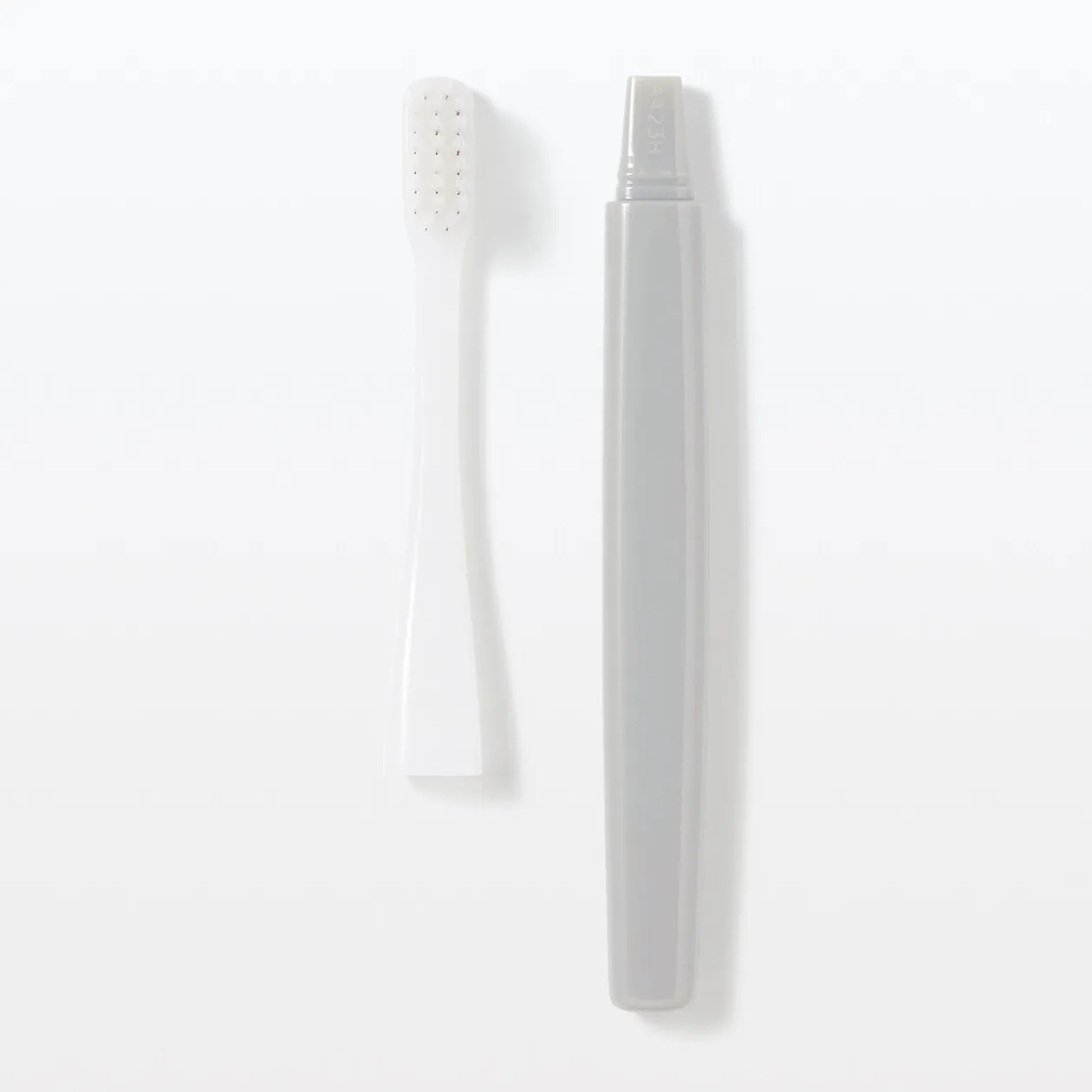 Soin Bucco‐Dentaires|Accessoires De Voyage^Muji Brosse à dents avec tête interchangeable ‐ Poils moyens