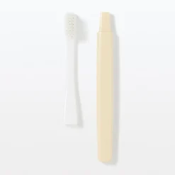 Soin Bucco‐Dentaires|Accessoires De Voyage^Muji Brosse à dents avec tête interchangeable ‐ Poils moyens