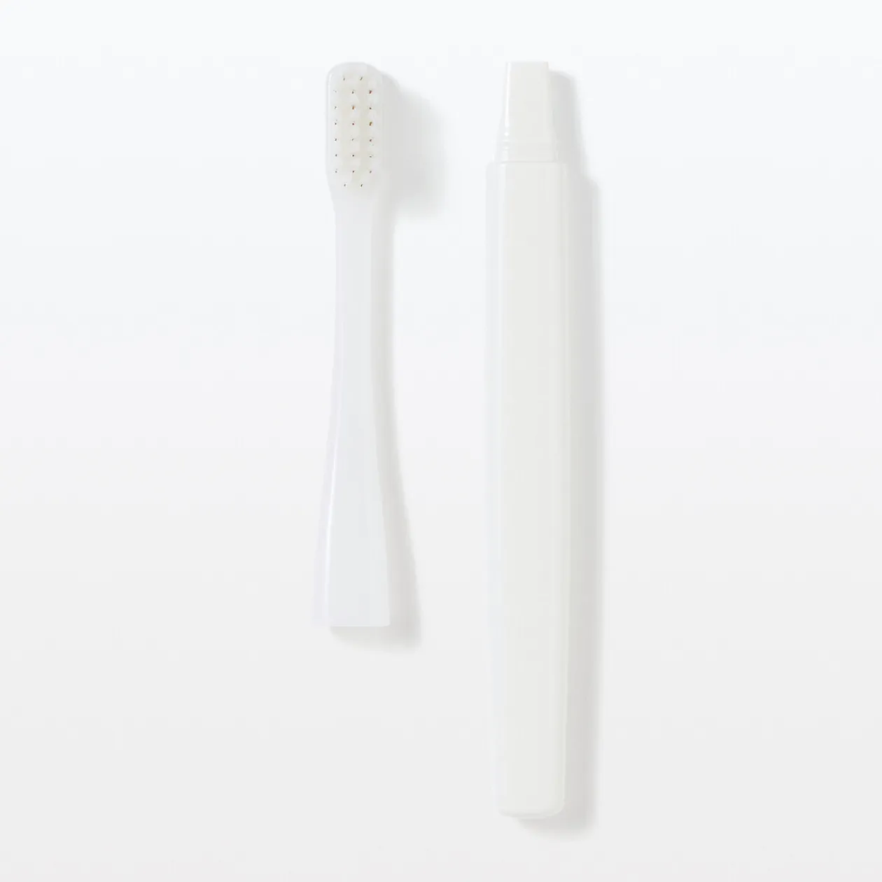 Soin Bucco‐Dentaires|Accessoires De Voyage^Muji Brosse à dents avec tête interchangeable ‐ Poils moyens