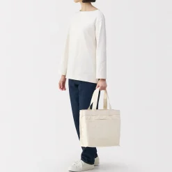 Sacs|Sacs^Muji Cabas en toile vertical