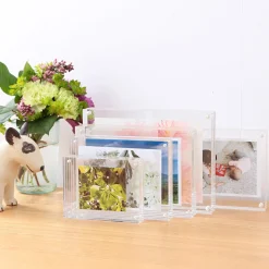 Cadres Photo Et Albums^Muji Cadre acrylique aimanté 13x9.5cm