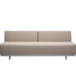 Canapés Et Repose-Pieds^Muji Canapé convertible 2 places en coton beige