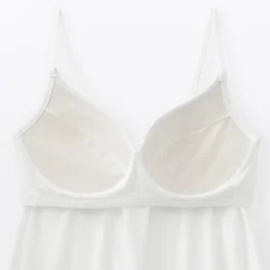 Sous‐Vêtements^Muji Caraco à soutien intégré en mélange de lyocell pour femme