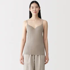 Sous‐Vêtements^Muji Caraco à soutien intégré en mélange de lyocell pour femme