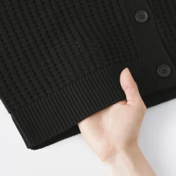 Pulls Et Cardigans^Muji Cardigan à col en tricot de coton mélangé pour femme