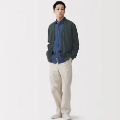 Pulls Et Cardigans^Muji Cardigan à col en V à double tricot pour homme