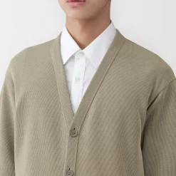 Pulls Et Cardigans^Muji Cardigan à col en V à double tricot pour homme