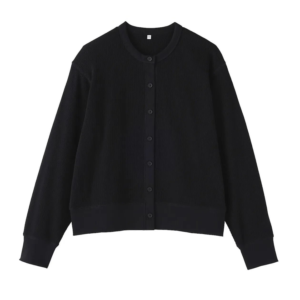 Pulls Et Cardigans|Hoodies Et Sweatshirts^Muji Cardigan à col ras du cou en coton biologique tricoté et gaufré pour femme