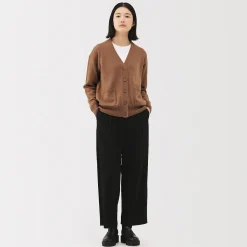Pulls Et Cardigans^Muji Cardigan avec col en V en maille moyenne pour femme