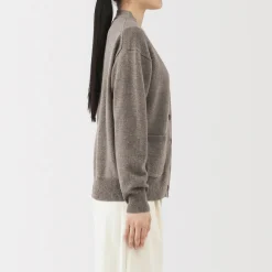 Pulls Et Cardigans^Muji Cardigan avec col en V en maille moyenne pour femme