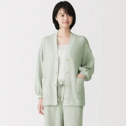 Pulls Et Cardigans|Pyjamas Et Vêtements D'Intérieur^Muji Cardigan long en maille ample pour femme