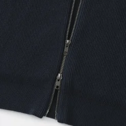 Pulls Et Cardigans^Muji Cardigan zippé et côtelé en mélange de coton pour homme