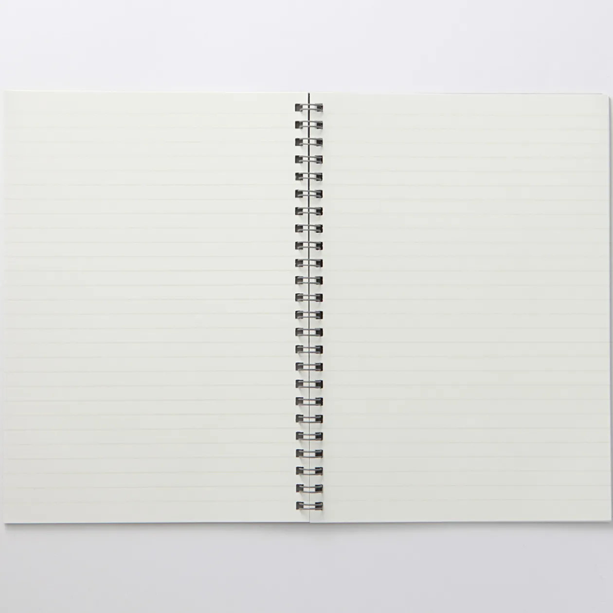 Cahiers À Lignes^Muji Carnet à double spirale en papier d`arbres de plantation A5