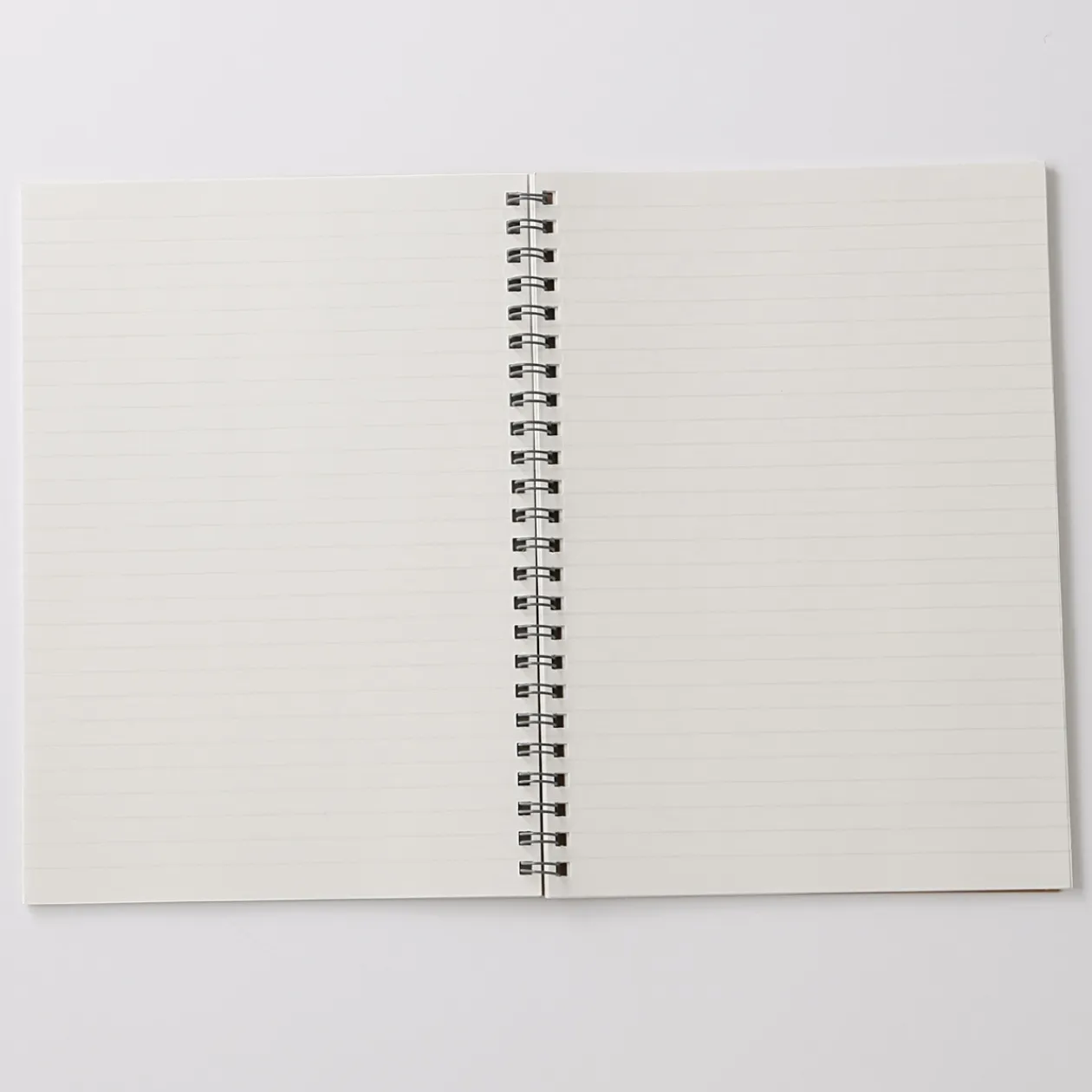 Cahiers À Lignes^Muji Carnet à double spirale en papier d`arbres de plantation A5