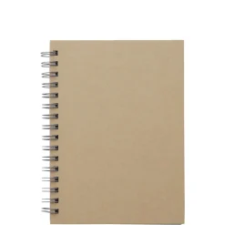 Cahiers Ordinaires^Muji Carnet double spirale en papier recyclé A6