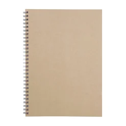 Cahiers Ordinaires^Muji Carnet double spirale en papier recyclé B5