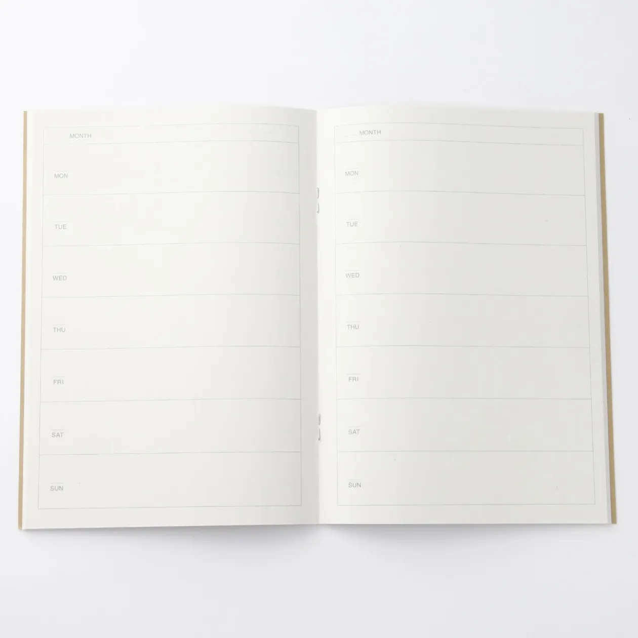 Agendas Et Calendriers^Muji Carnet hebdomadaire