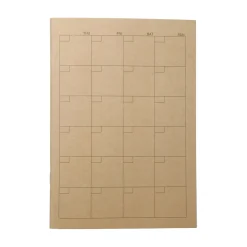 Agendas Et Calendriers^Muji Carnet mensuel