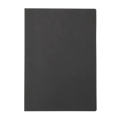 Cahiers À Lignes^Muji Carnet ouverture à plat en papier de haute qualité B6 ‐ Noir