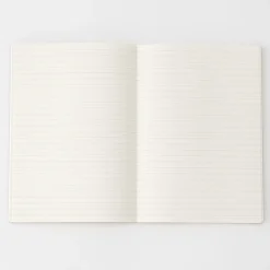 Cahiers À Lignes^Muji Carnet ouverture à plat en papier de haute qualité B6 ‐ Noir