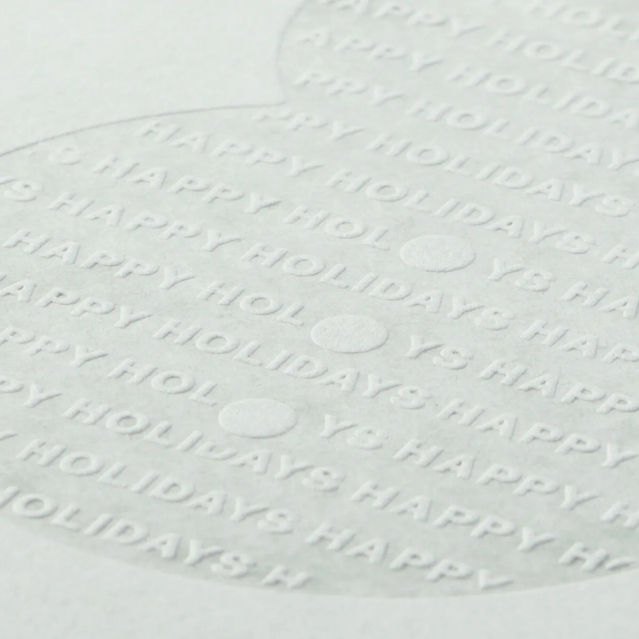 Emballages Cadeaux^Muji Carte de vœux - Bonhomme de neige