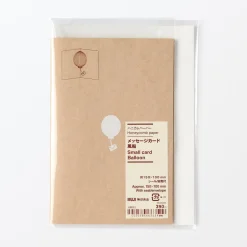 Emballages Cadeaux^Muji Carte pop-up en nid d'abeille - Ballon