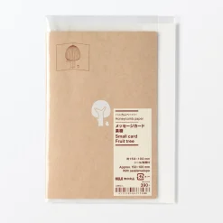 Emballages Cadeaux^Muji Carte pop-up en nid d'abeille - Arbre fruitier