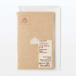 Emballages Cadeaux^Muji Carte pop‐up en papier alvéolé ‐ Gâteau
