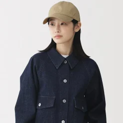 Chapeaux|Chapeaux^Muji Casquette en sergé de coton